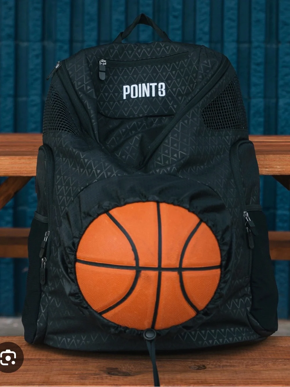 Point3 basketball bag.  Grey